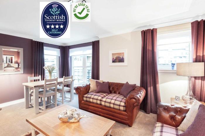 The Botanist Apartment Edinburgh Old Town 2 Bedroom Lift Parking