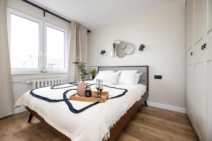 Praia Apartments - 200 m do Plaży Apartament z balkonem i widokiem