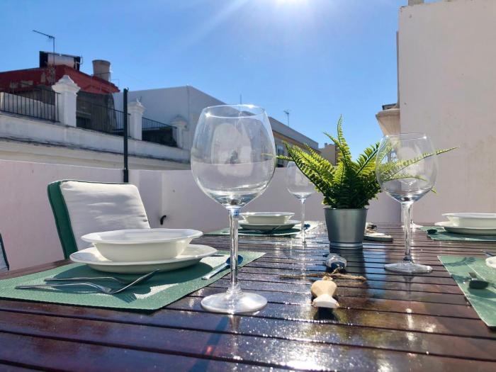 GATU PREMIUM La Casa del Arco con wifi, aire acc, terraza ," Preferente mayores de 21 años y familias "
