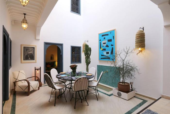 Riad Dar Safi, privatise 6 à 8 pers, bain exterieur