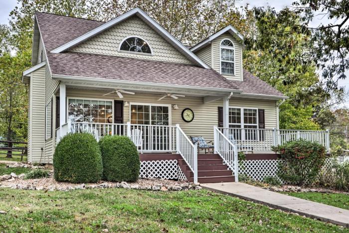 Lakefront Camdenton Home with Fire Pit and Grill!