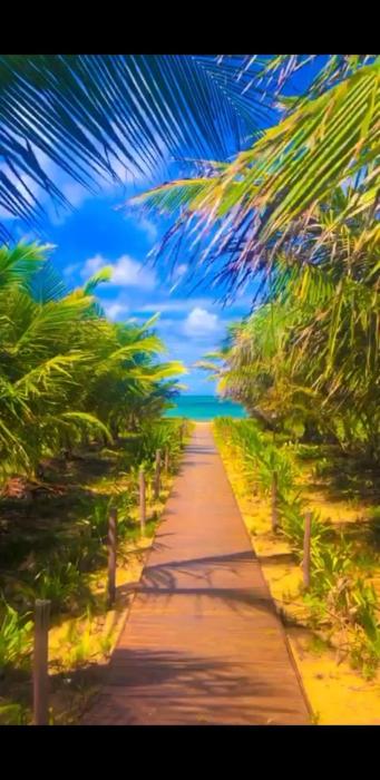 Itacimirim village pé na areia