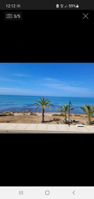 Apartamento en primera linea de mar.