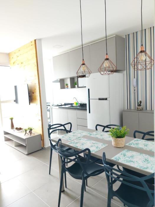 Apartamento Completo em Ubatuba - Tenório - Piscina e Churrasqueira gourmet