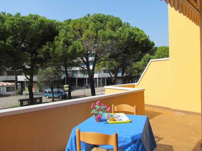 Spacious apartment with large balcony