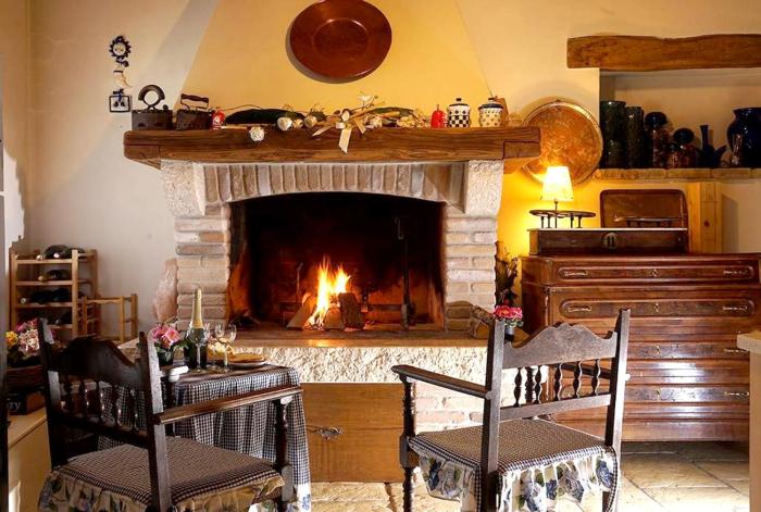 Cozy apartment in Campea 65 m² with fireplace