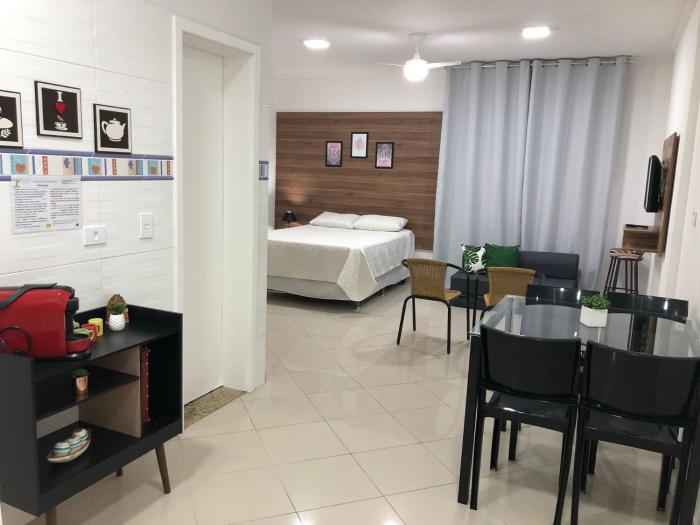 Estúdio charmoso um minuto a pé do mar