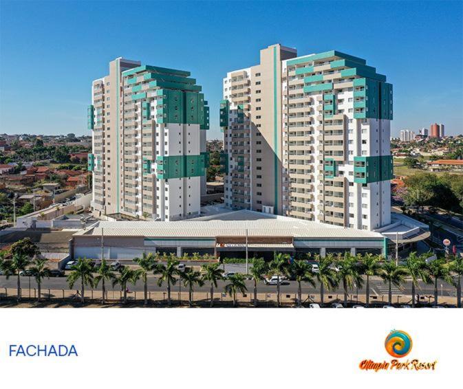 Olimpia Park Resort - Apartamento para 6 pessoas