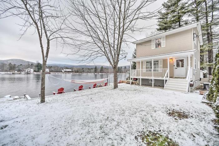 Lake Luzerne Home w Fire Pit on Hudson River