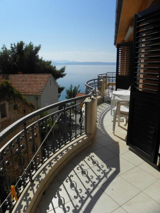 Apartment in Podgora with sea view, terrace, air conditioning, WiFi 3812-4