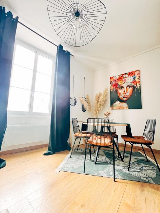 Le Belleville, proche hypercentre au calme, wifi