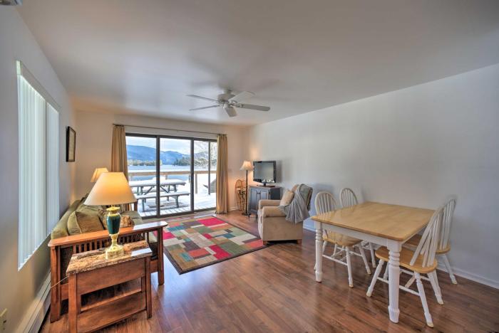 Lake George Getaway w Mountain + Water Views