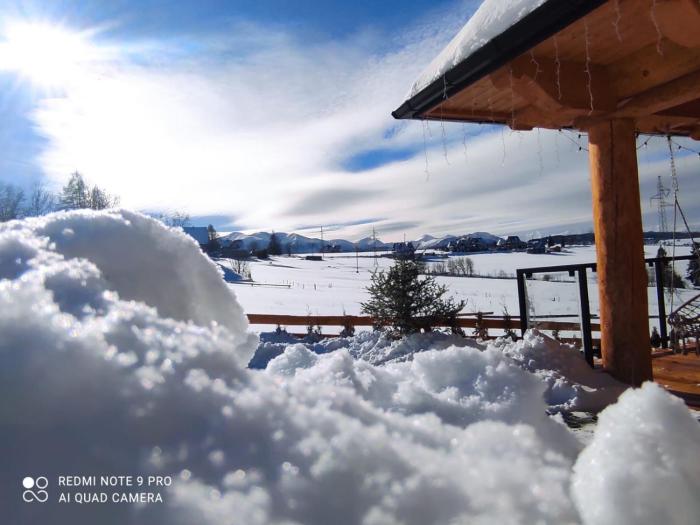 Góralski domek z bali SAŁAS