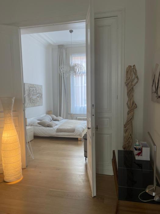 Apartment in trendy Chatelain center Brussels area Little Garden Internet wifi