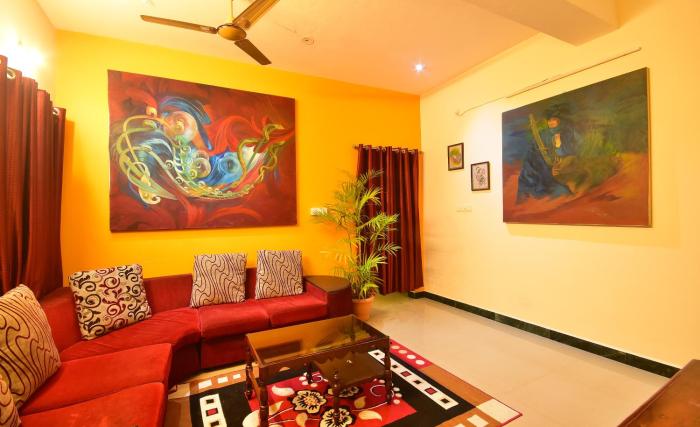 Villa Freddy Individual 2 Room Property at second floor with two wheeler parking
