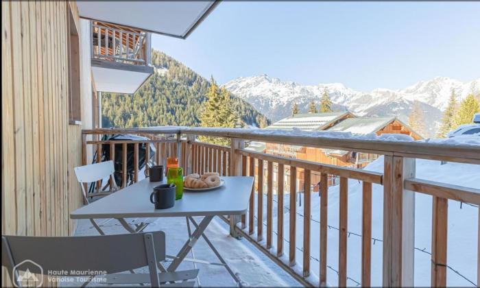 Au Centre de la station de ski de Valfréjus - appartement 4-6 personnes