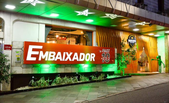 Fast10 Embaixador Hotel - Araújo Viana, Santa Casa, Palácio do Governo