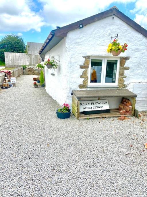 Romantic log-burner Cornish Cottage private garden dogs welcome
