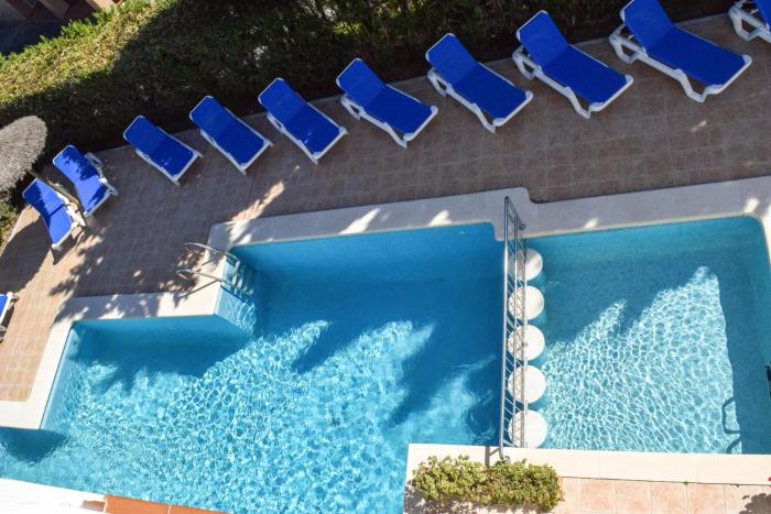 Villa Alexia Apartments Coral 2nd Floor stairs 1BR Pool view 9 min to Sea 5min to Town AT1833
