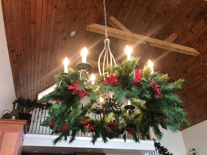 Lake views galore from balconies right on the lake and drought-proof deep water