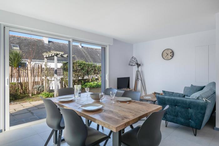 À moins de 300m de la mer, maison cosy pour 4