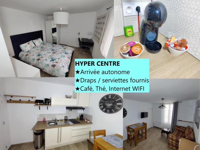 Appartement T2 "Mésange" Hyper centre dErnée