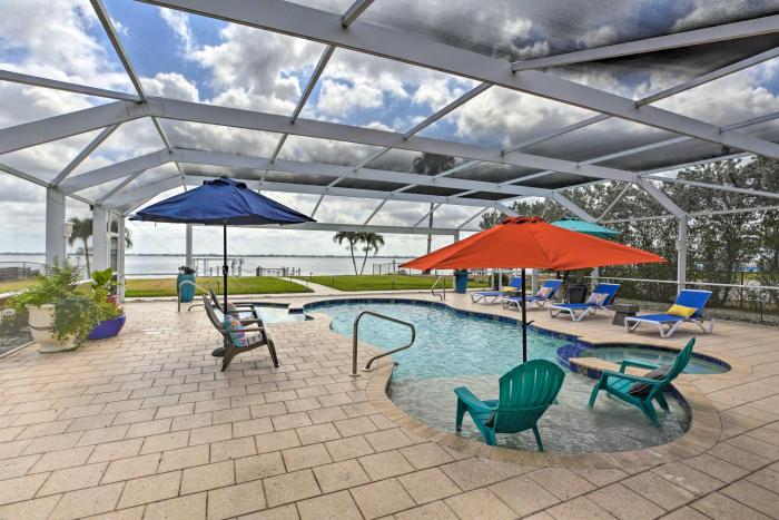 Luxe Waterfront Home with Pool and Dock in Cape Coral