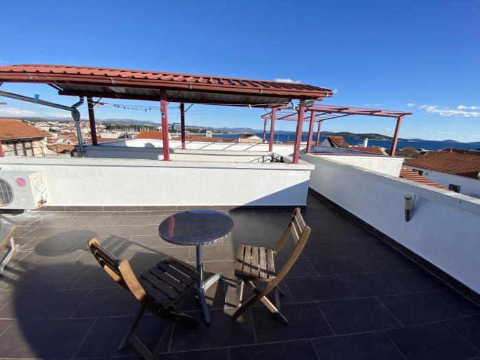 Enchanting Apartment in Vodice with Sea View Terrace