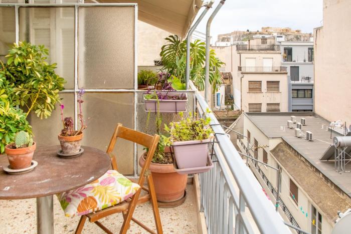 Mosaics central studio apartm with Acropolis view