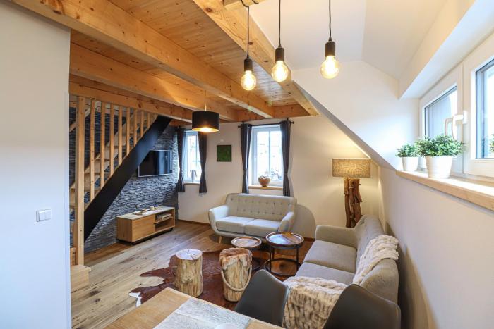 WOODHOME - Luxury Mountain Apartment Horní Malá Úpa