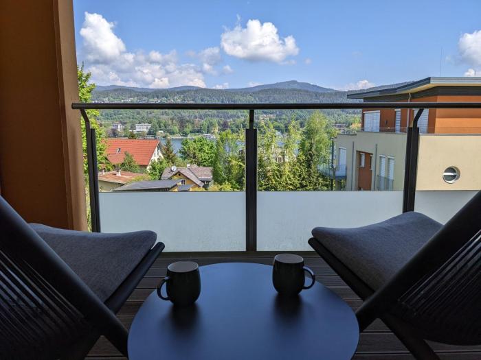 Vista Bahía, Apartment in Velden with amazing views and lake access