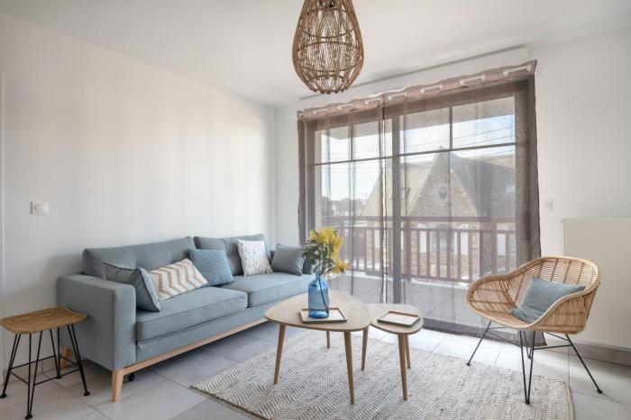 À 50m de la plage, appartement vue mer 6 pers