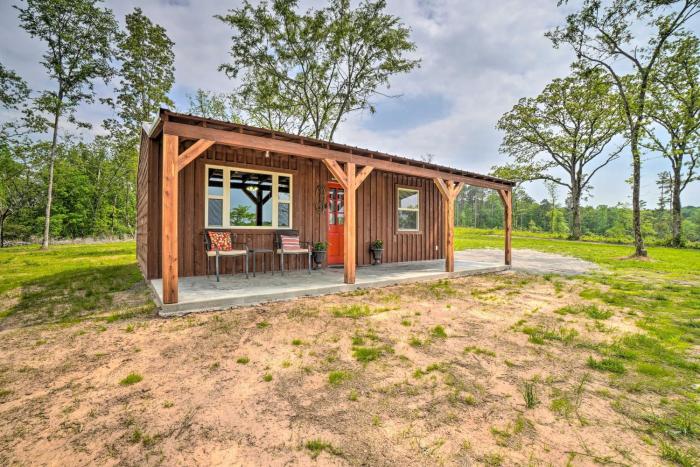 Updated Studio Cabin in Ozark with Yard and Mtn View