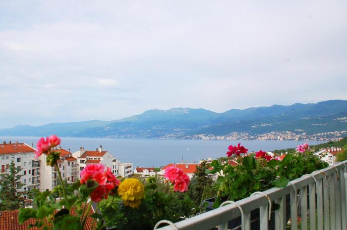 Apartment Rijeka with sea view