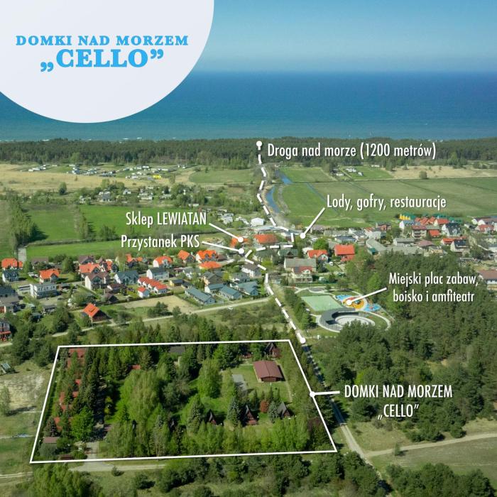 Domki nad morzem CELLO