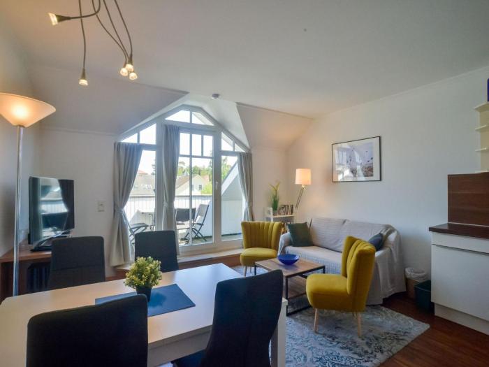 Dünenpark Binz - Komfortplus Ferienwohnung mit 1 Schlafzimmer und Balkon im Dachgeschoss 183