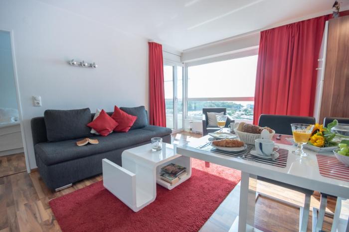 Strandnahe Ferienwohnung FB11.06 mit Meerblick