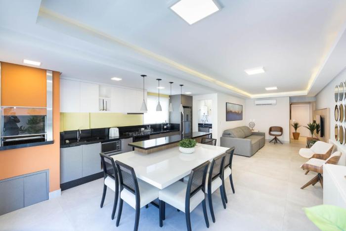 Positano 206 - Apto 02 suítes à 50 metros da Praia de 4 Ilhas