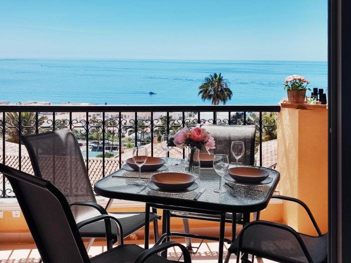 Sea view apt La Cala de Mijas Jardin Botanico