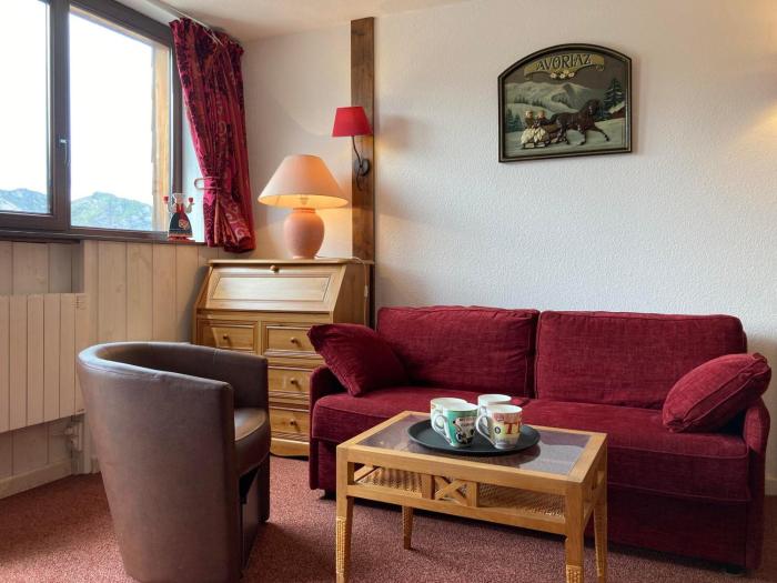 Chaleureux 2 pièces au cœur dAvoriaz, balcon sud - FR-1-634-78