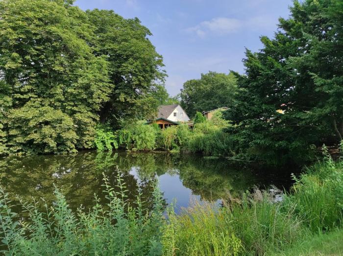 Ostsee Jägerhütte am Waldesrand mit Sauna