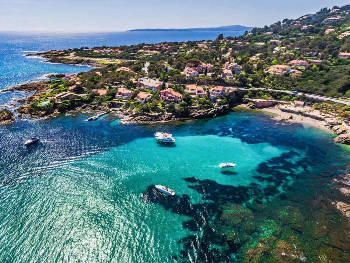 Les Issambres, appt 4 personnes, vue mer sur la Baie de Saint Tropez et le Golfe de sainte Maxime