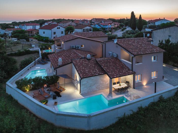 Vila Una with private pool near Rovinj