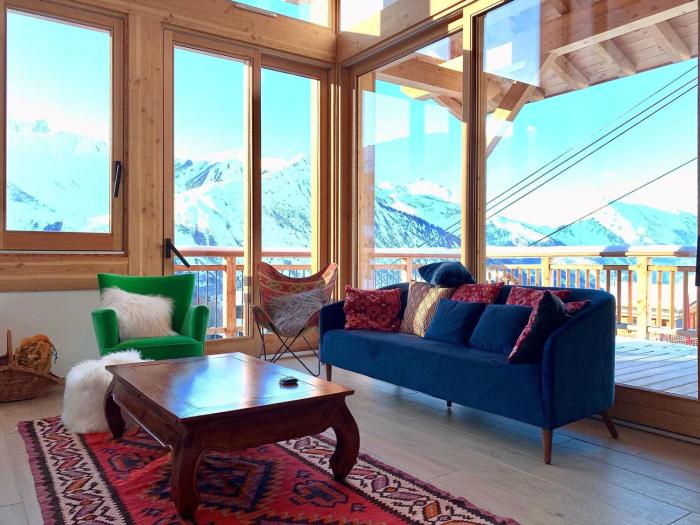 Chalet montagnard avec sauna et Wifi - Accès direct aux pistes - FR-1-344-759