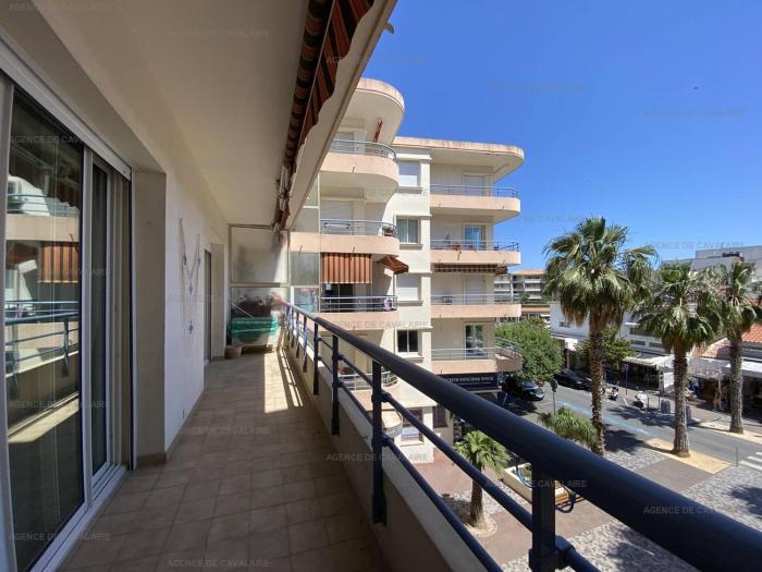 Bel appartement T3 climatisé, centre Cavalaire, proche plages et commerces - FR-1-100-273