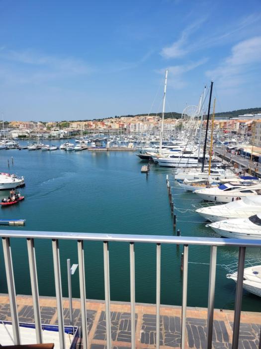STUDIO CAP D AGDE VUE PORT