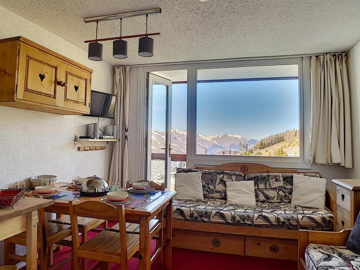 Duplex skis aux pieds avec balcon, 4 personnes - FR-1-344-943