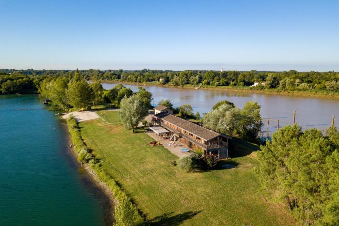Au bord de leau - Grande maison - Baurech Insolite