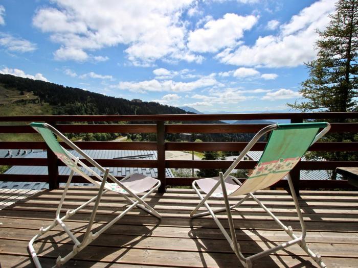 Étage de chalet avec terrasse sud, proche des pistes, Wi-Fi et animaux admis - FR-1-340-232