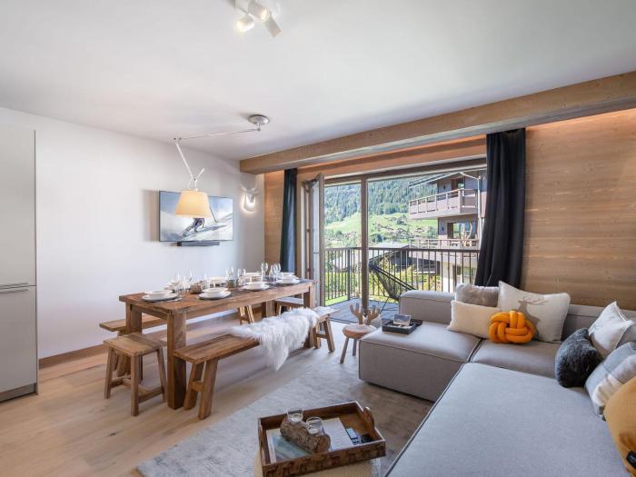 Luxueux appartement 3 chambres à Megève avec piscine et salle de sport - FR-1-569-31